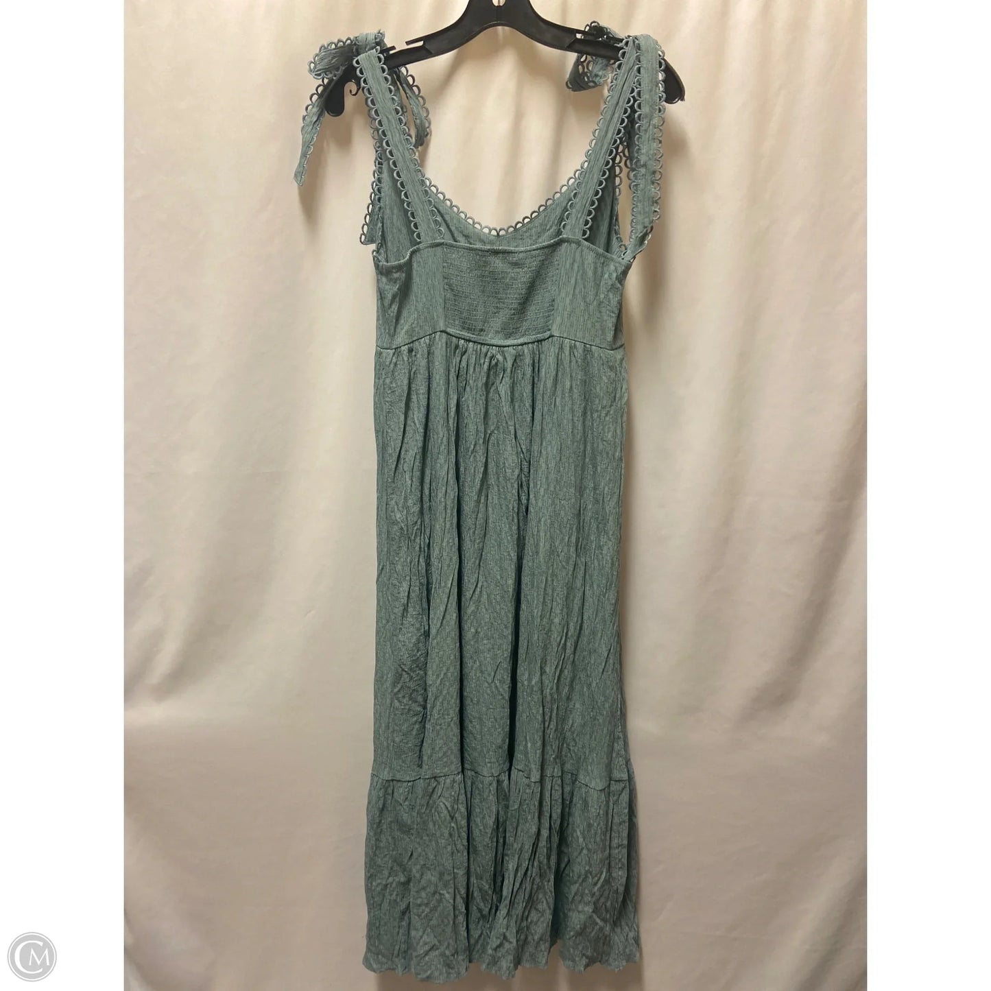 Dress Casual Maxi By Mine In Green, Size: L