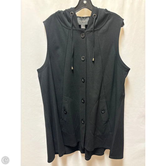 Dress Casual Midi By Christian Siriano In Black, Size: 1x