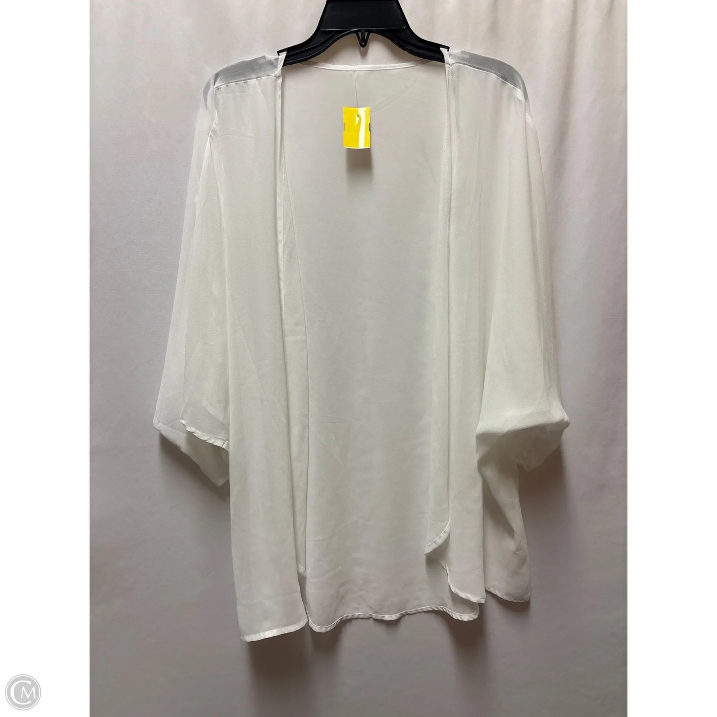 Swimwear Cover-up By Clothes Mentor In White, Size: Xl