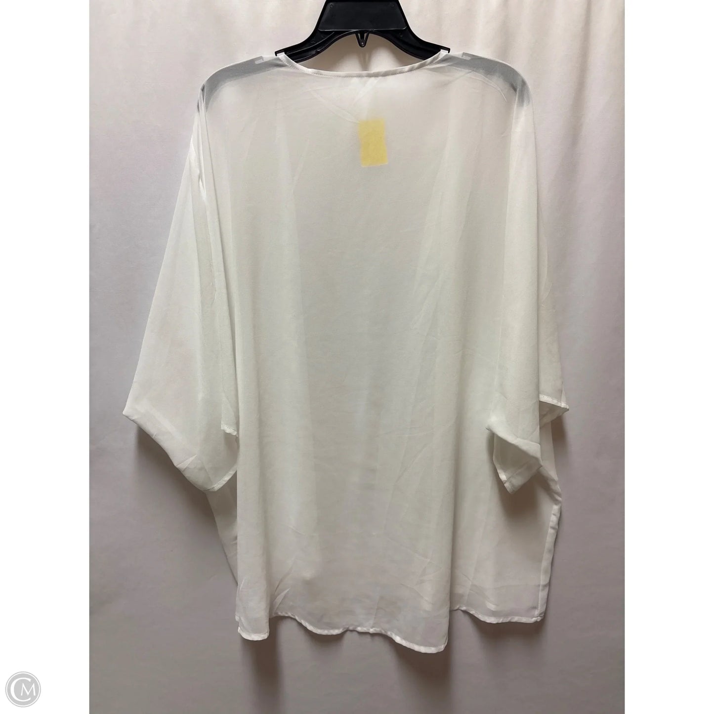 Swimwear Cover-up By Clothes Mentor In White, Size: Xl