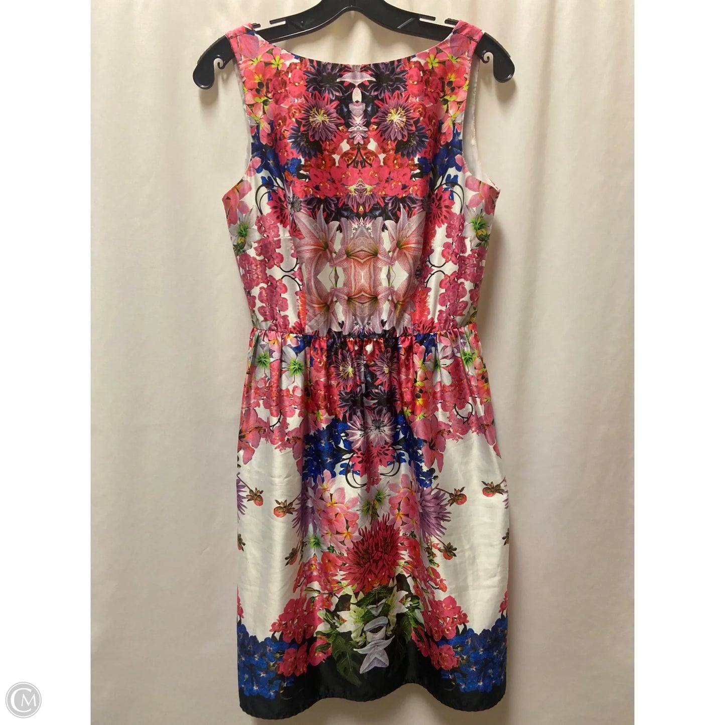Dress Casual Midi By Liz Claiborne In Pink, Size: S
