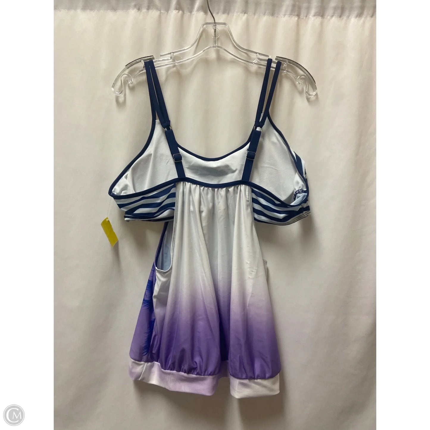 Swimsuit 2pc By Clothes Mentor In Navy, Size: Xl