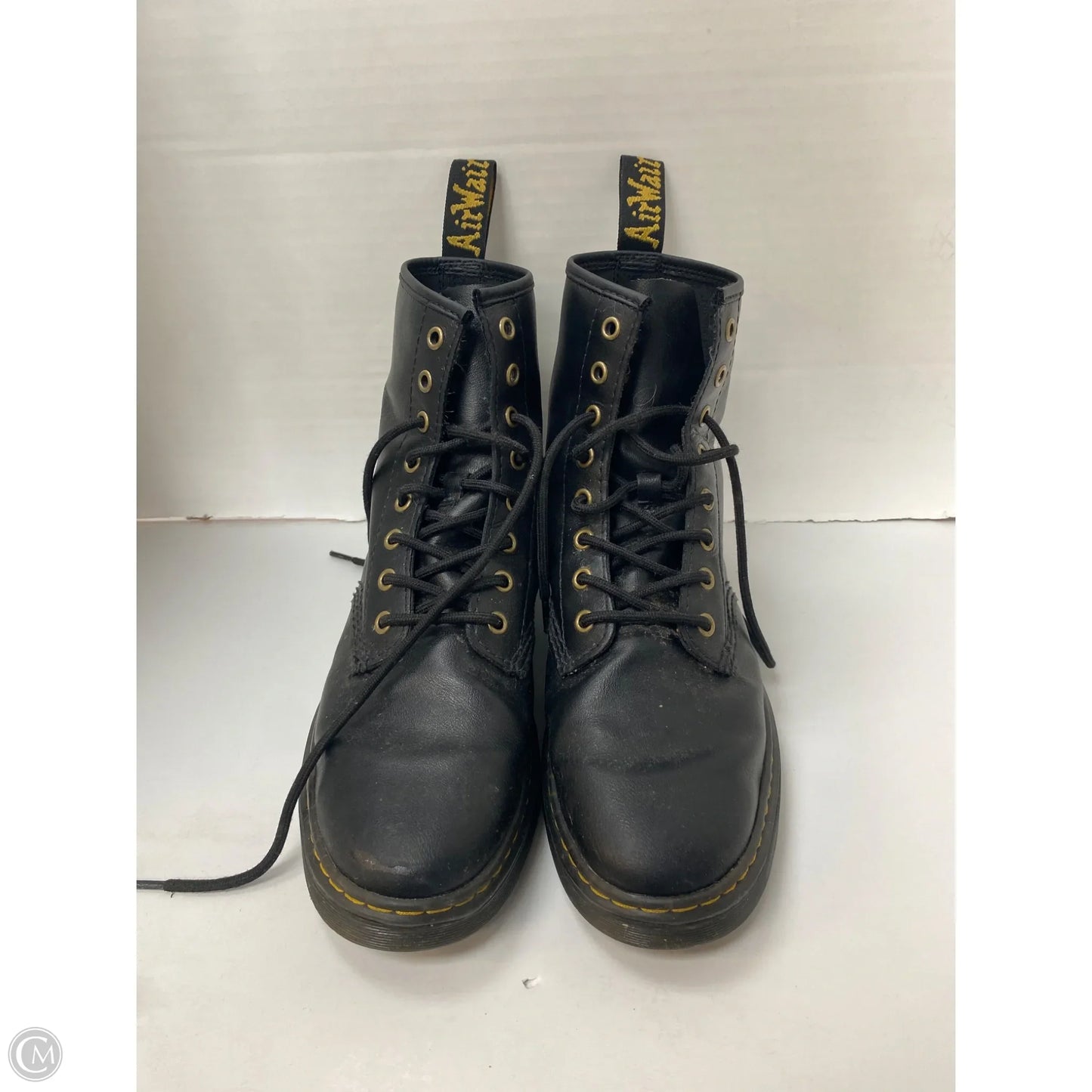 Boots Ankle Flats By Dr Martens In Black, Size: 8