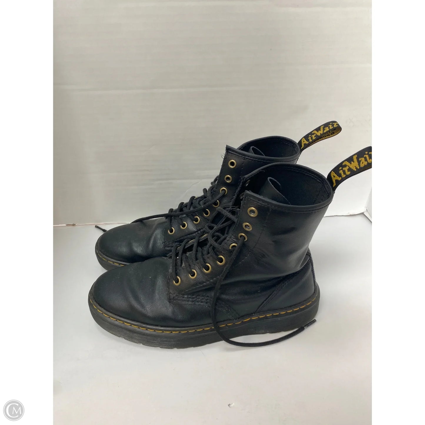 Boots Ankle Flats By Dr Martens In Black, Size: 8