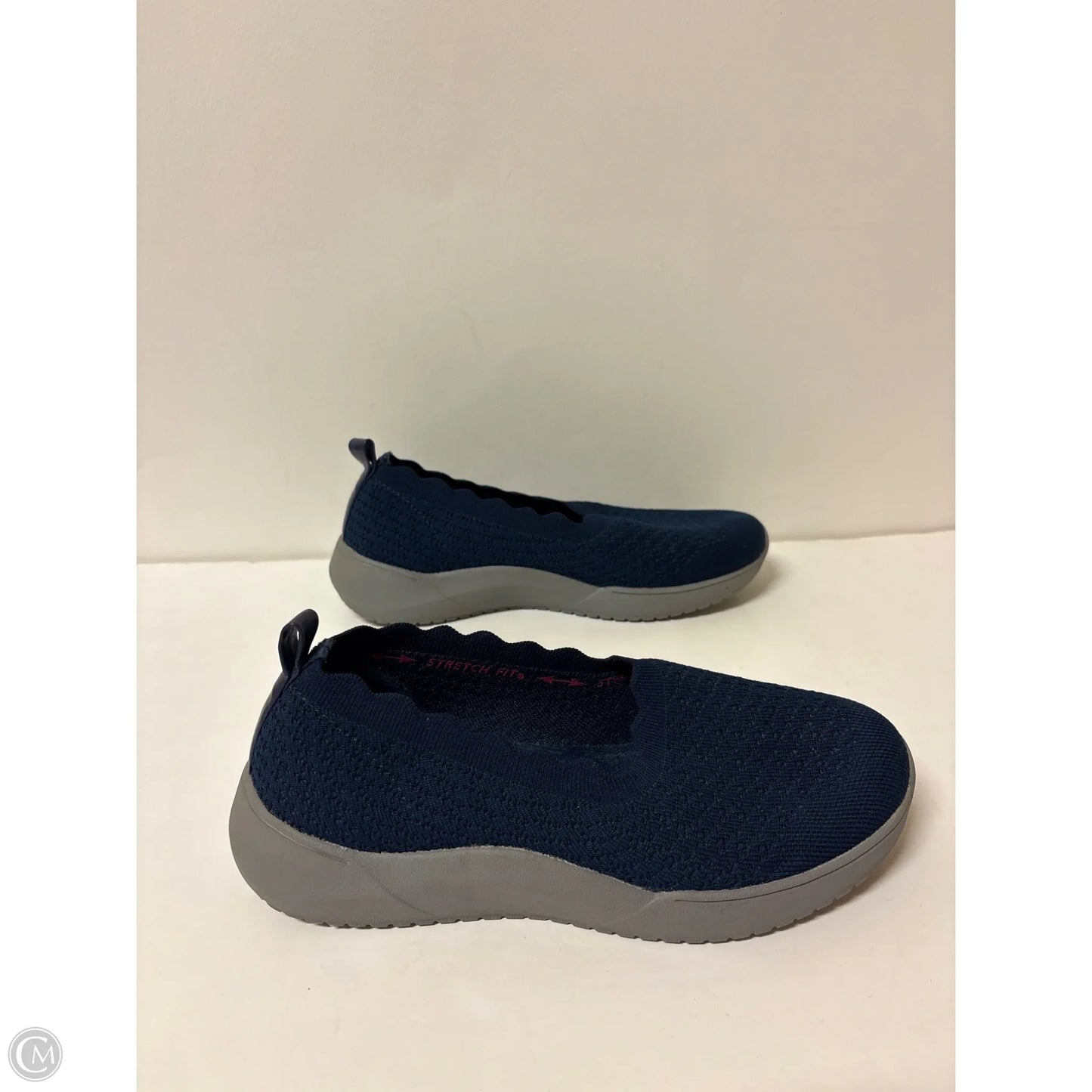 Shoes Athletic By Clarks In Navy, Size: 9