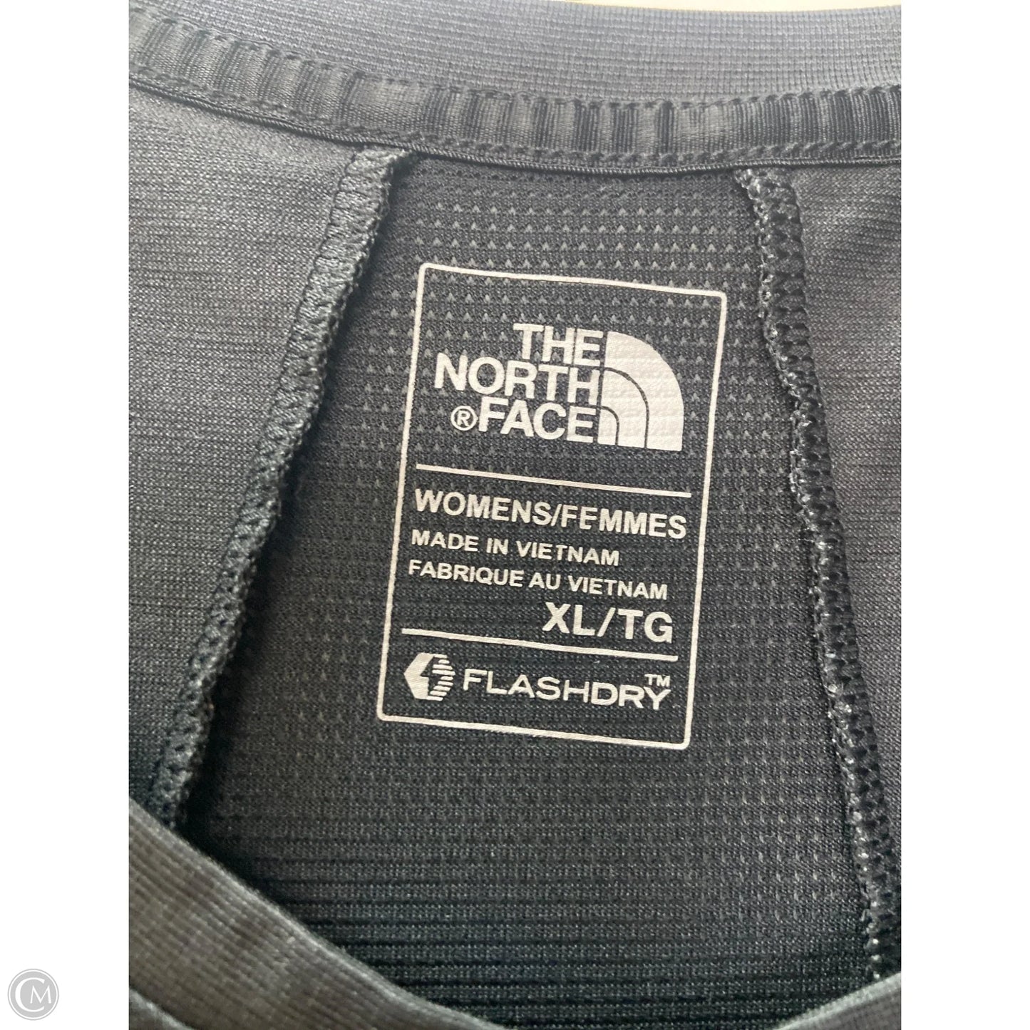 Athletic Top Short Sleeve By The North Face In Black, Size: Xl