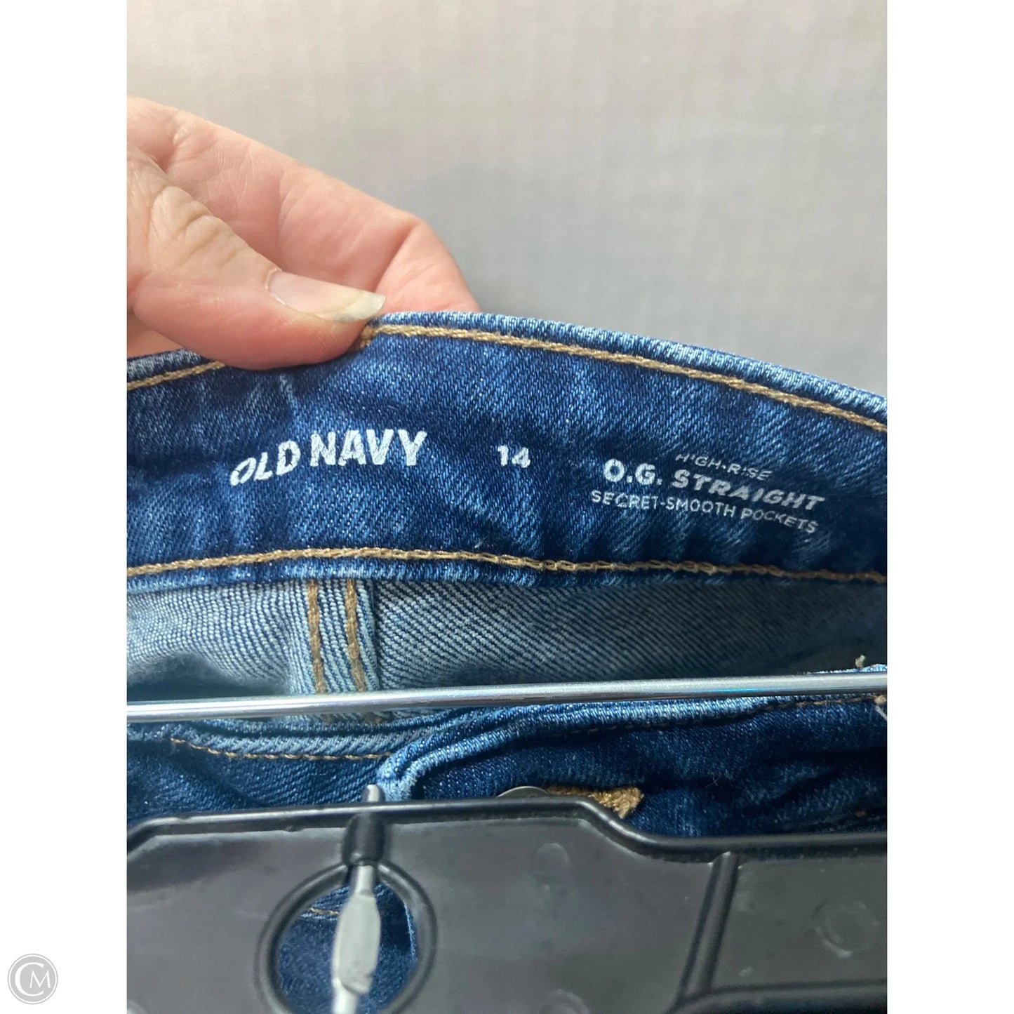 Shorts By Old Navy In Blue Denim, Size: 14