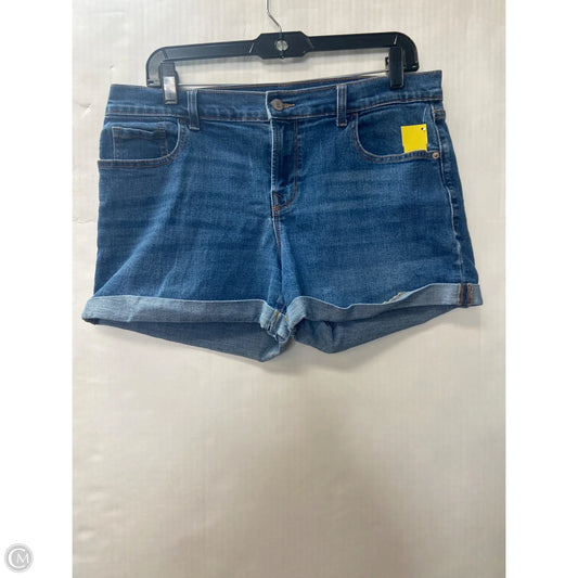 Shorts By Old Navy In Blue Denim, Size: 12