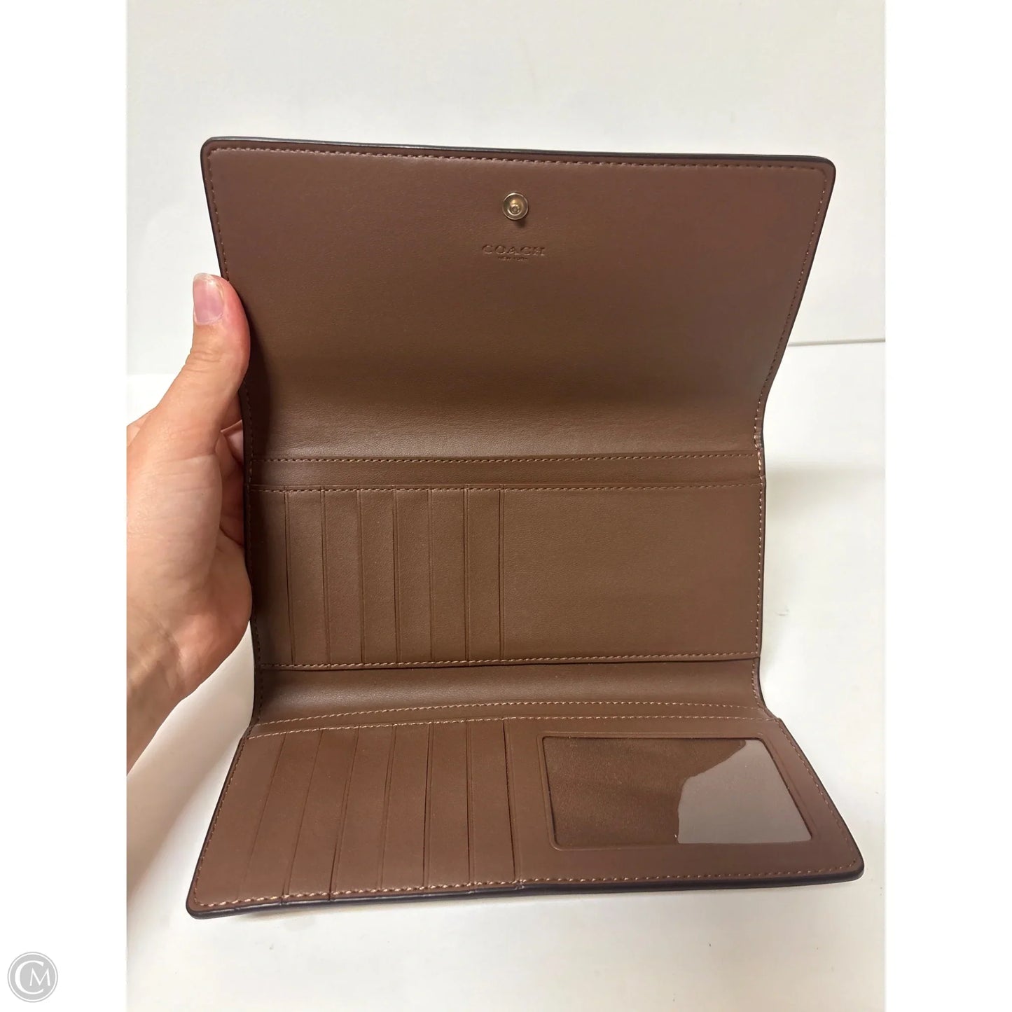 Wallet Designer By Coach, Size: Large