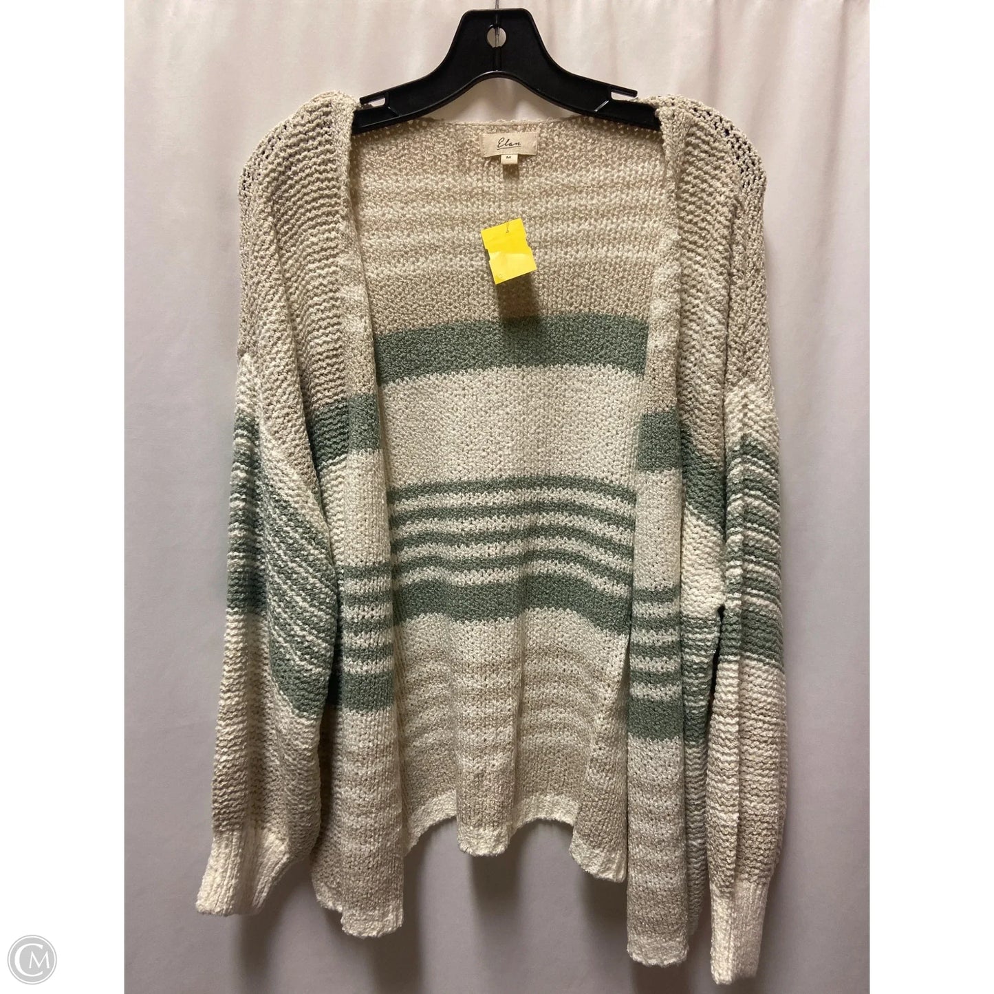 Cardigan By Elan In Green, Size: M
