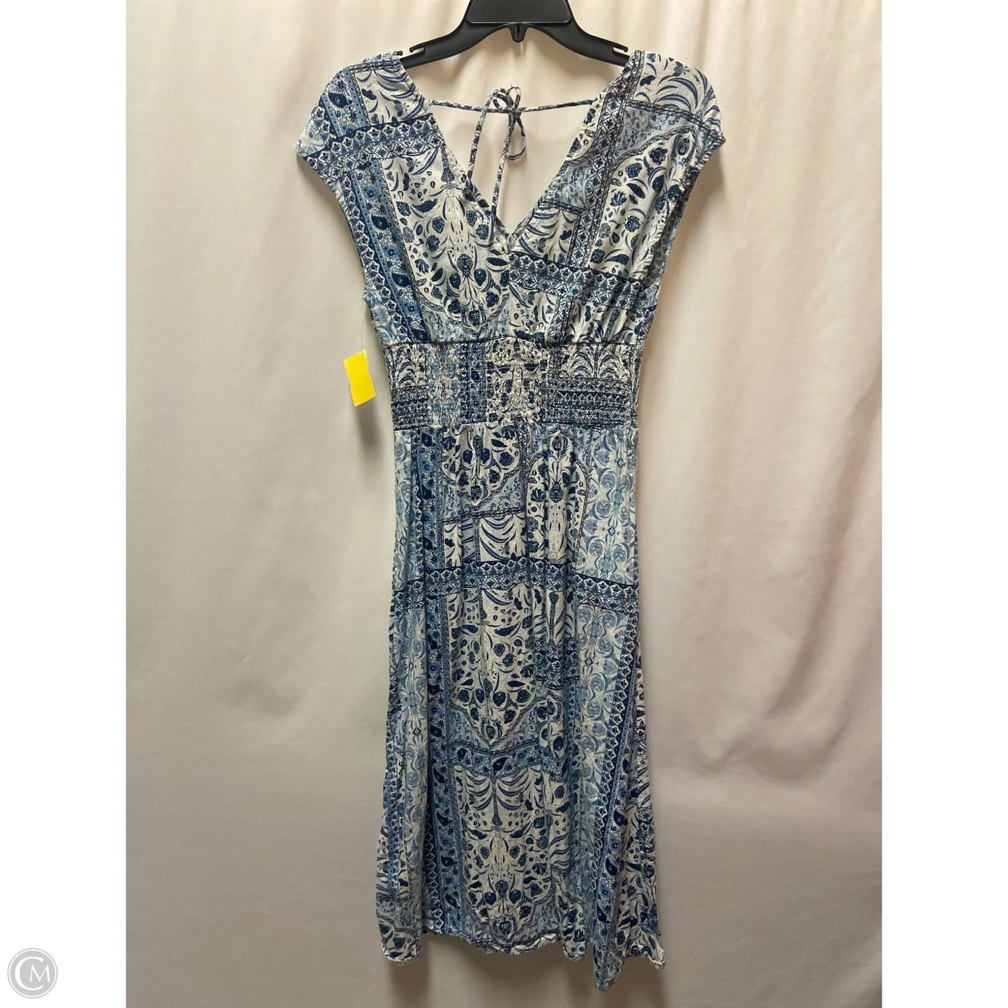 Dress Casual Midi By Old Navy In Blue, Size: Xs