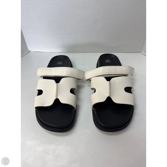 Sandals Flats By Wild Fable In White, Size: 9.5