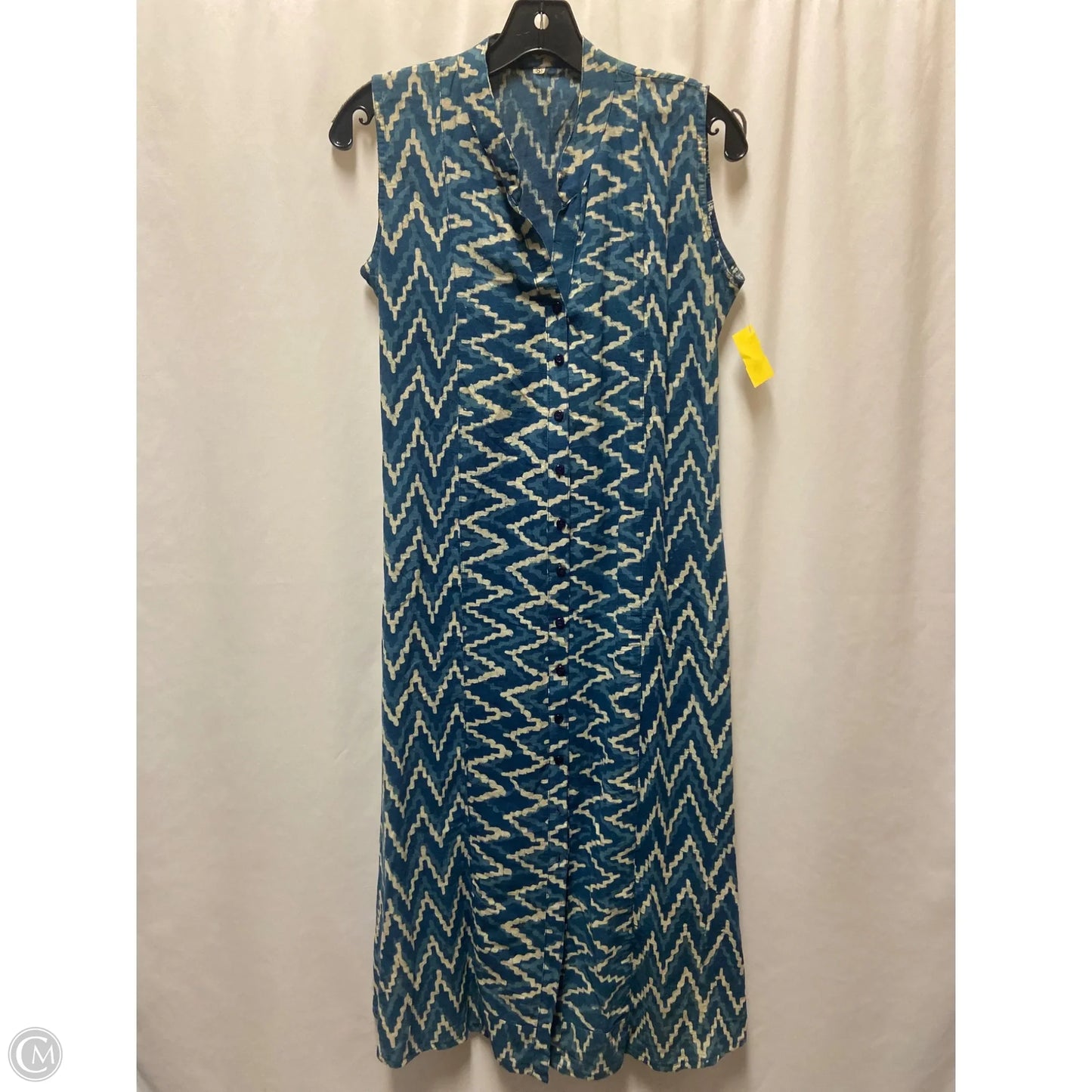 Dress Casual Midi By Clothes Mentor In Blue, Size: S