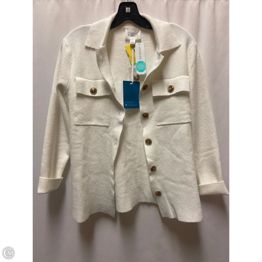 Cardigan By Market & Spruce In White, Size: S
