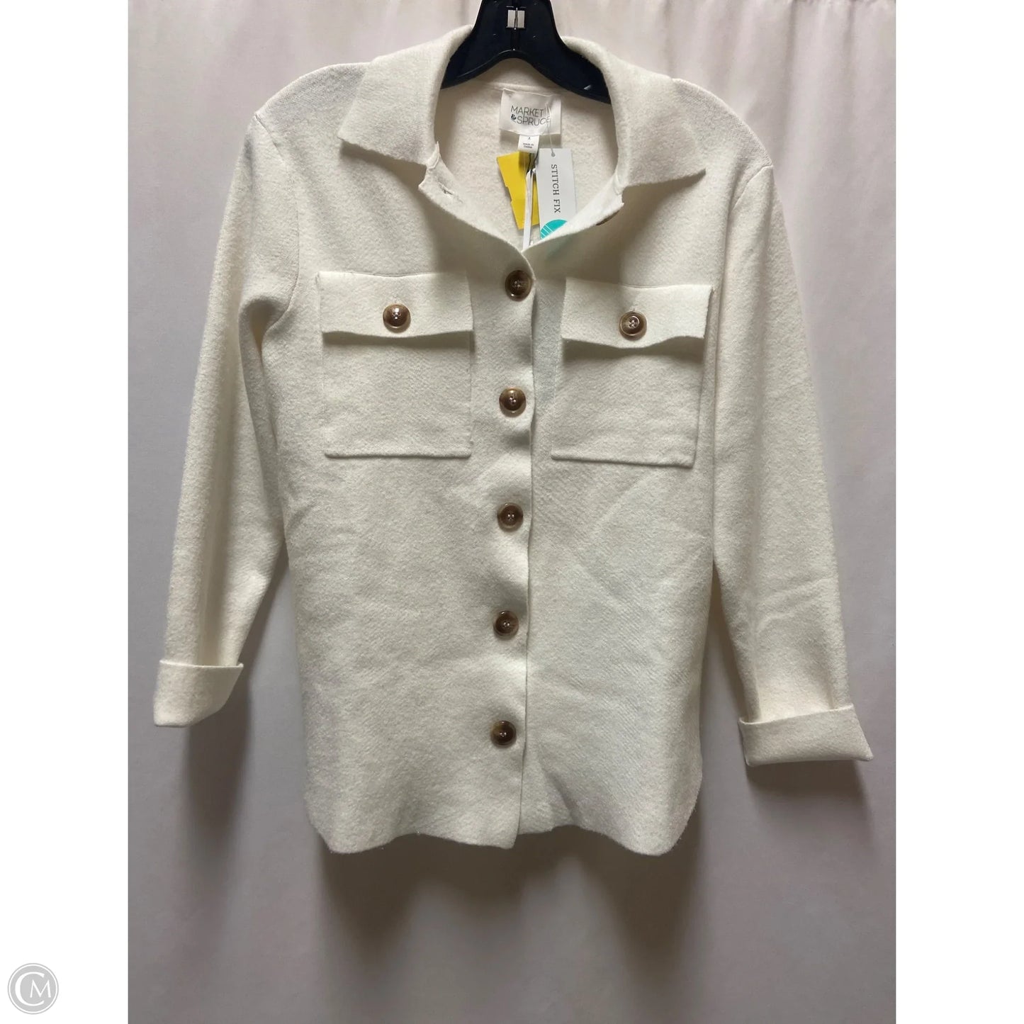 Cardigan By Market & Spruce In White, Size: S