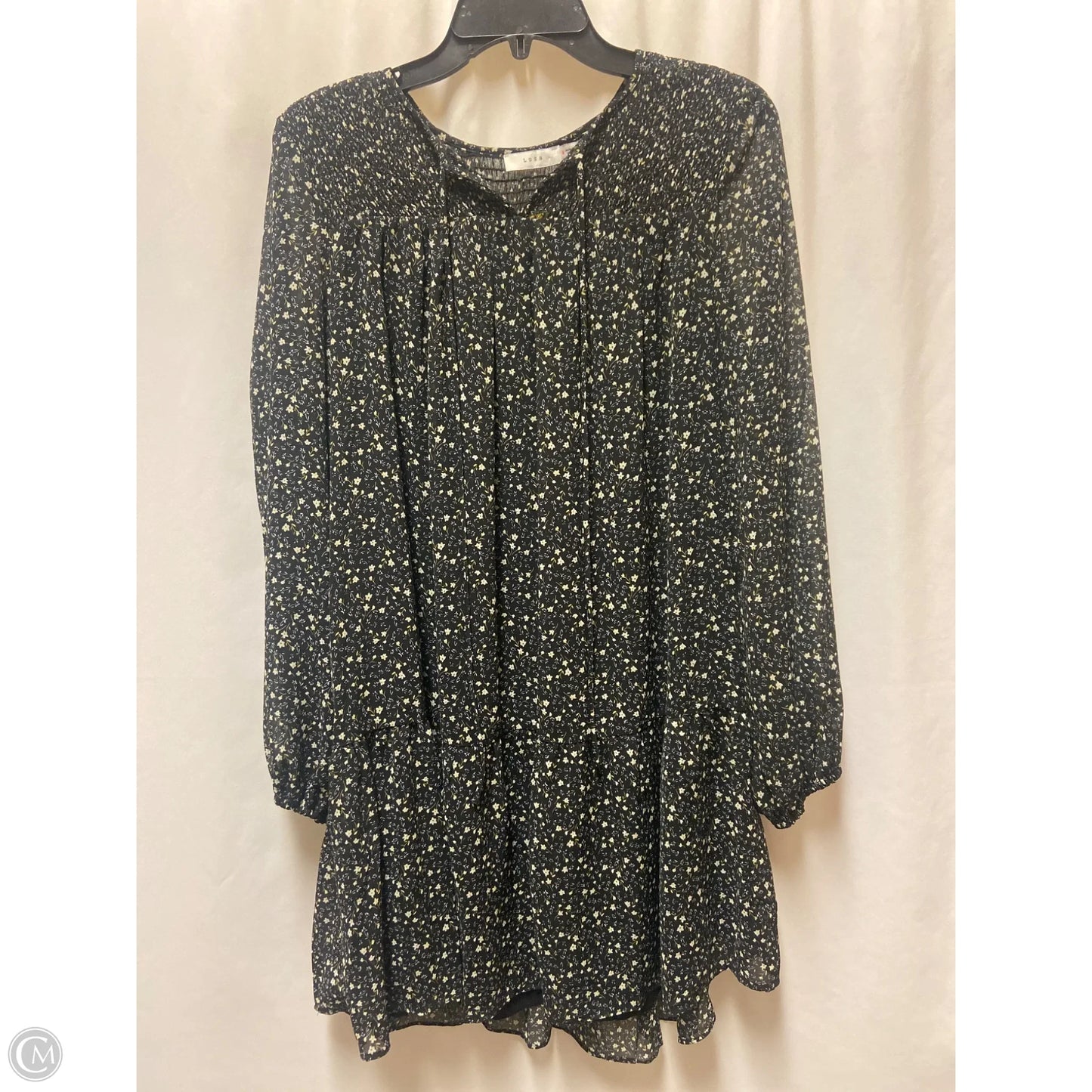 Dress Casual Midi By Lush In Black, Size: M