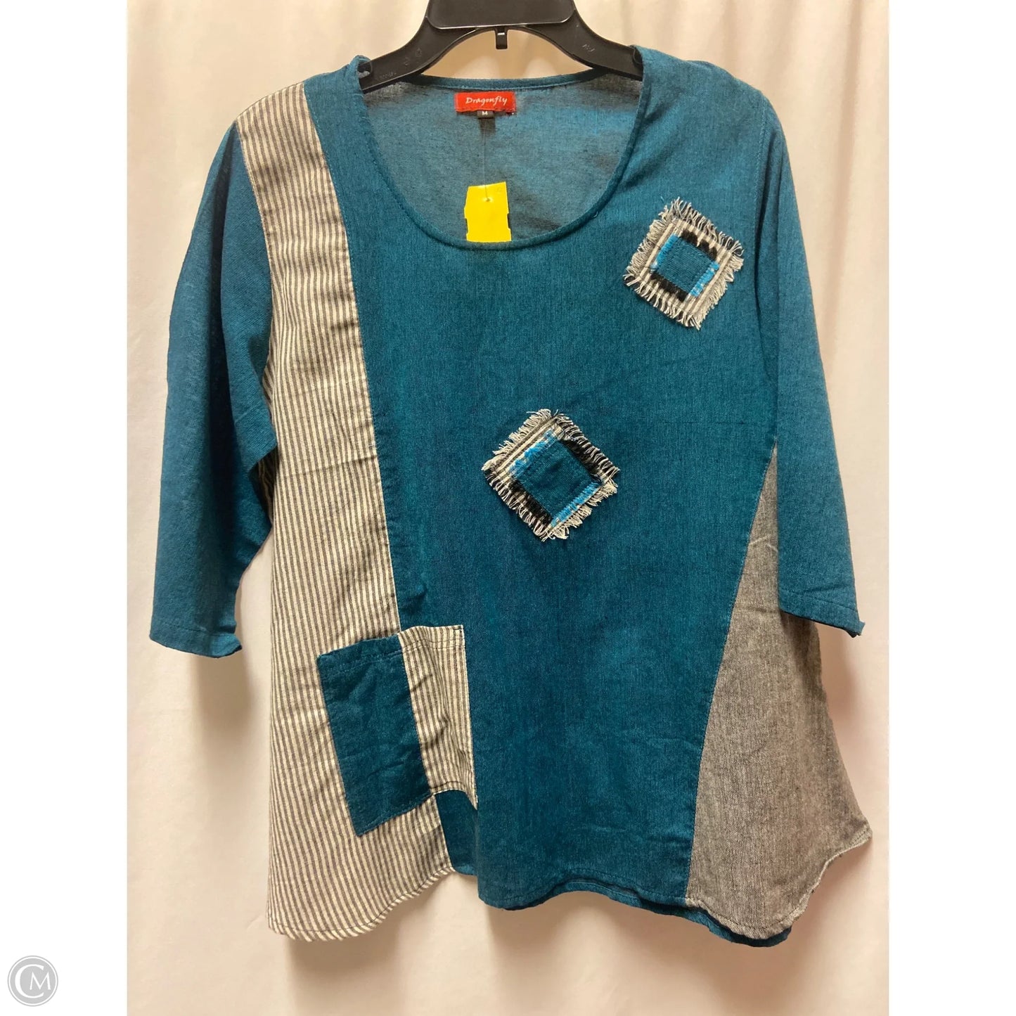 Top Long Sleeve By Clothes Mentor In Blue, Size: M