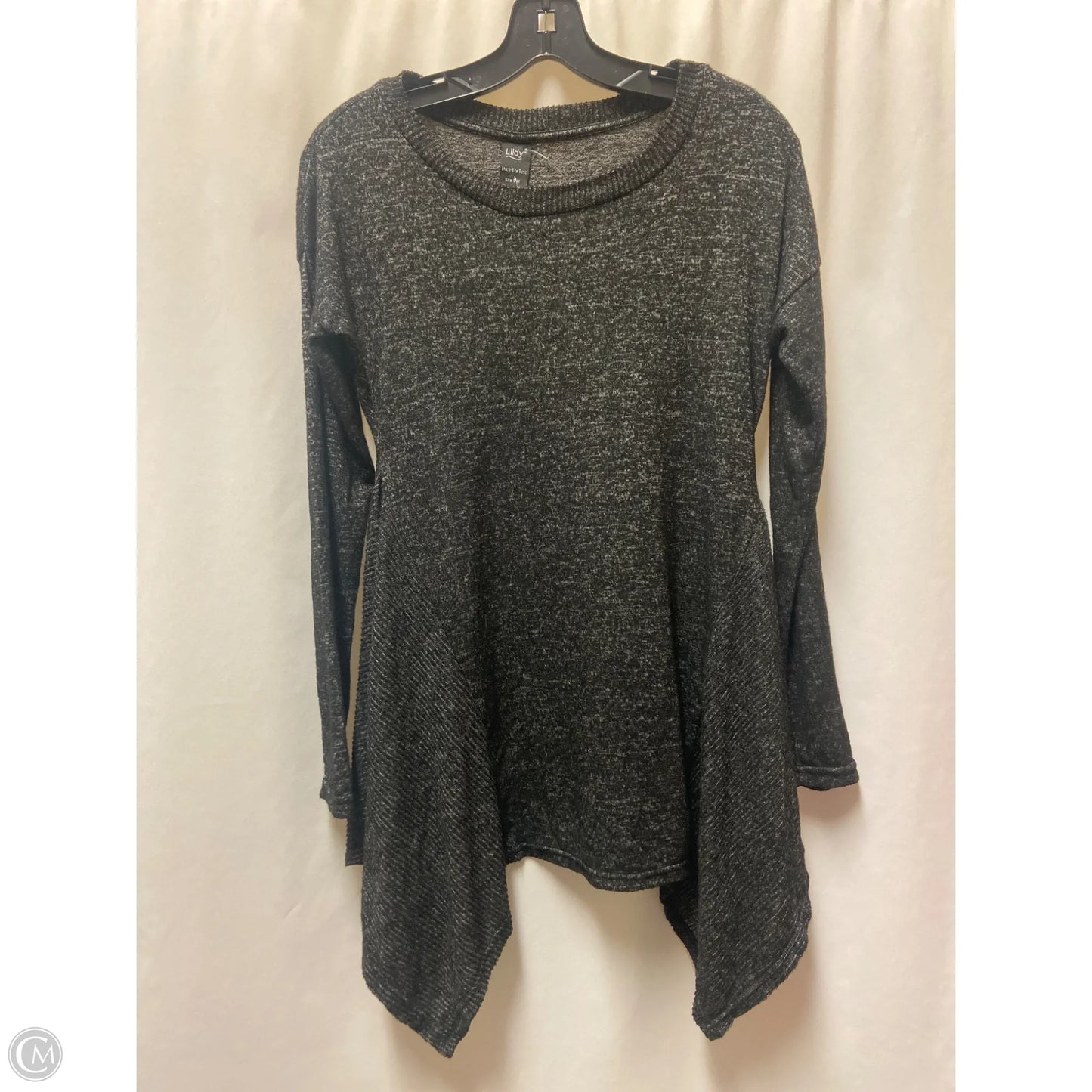 Top Long Sleeve By Lildy In Black, Size: S
