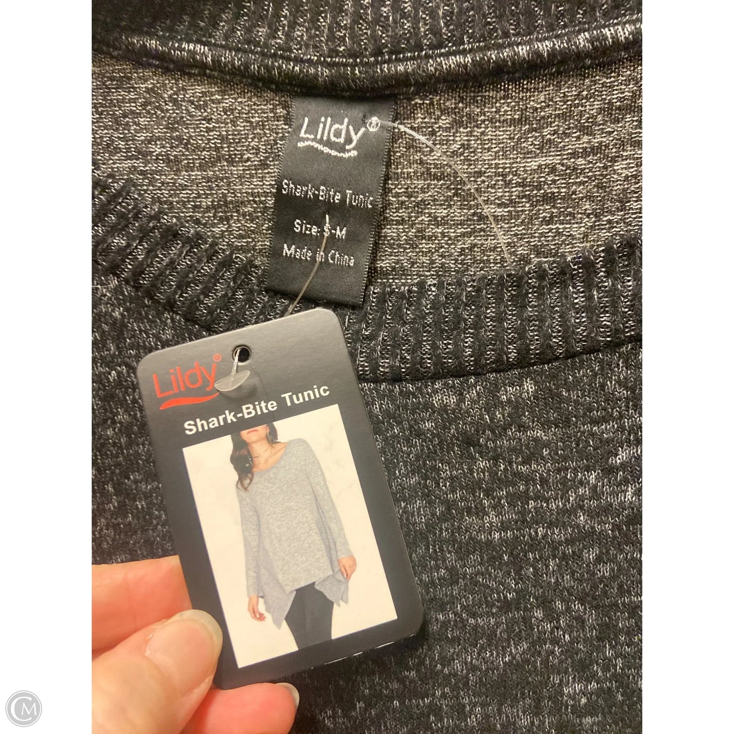Top Long Sleeve By Lildy In Black, Size: S
