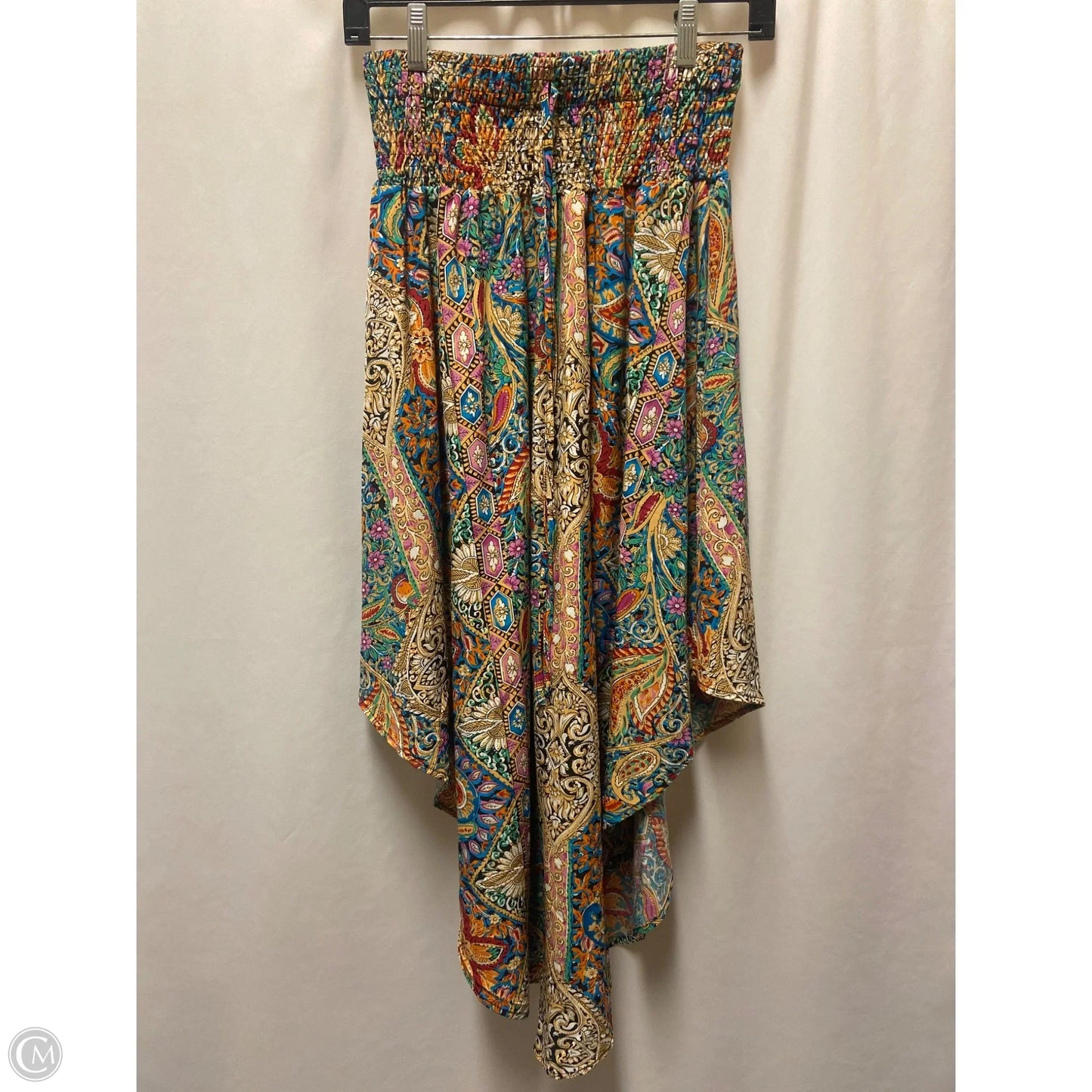 Skirt Midi By Shein In Yellow, Size: S