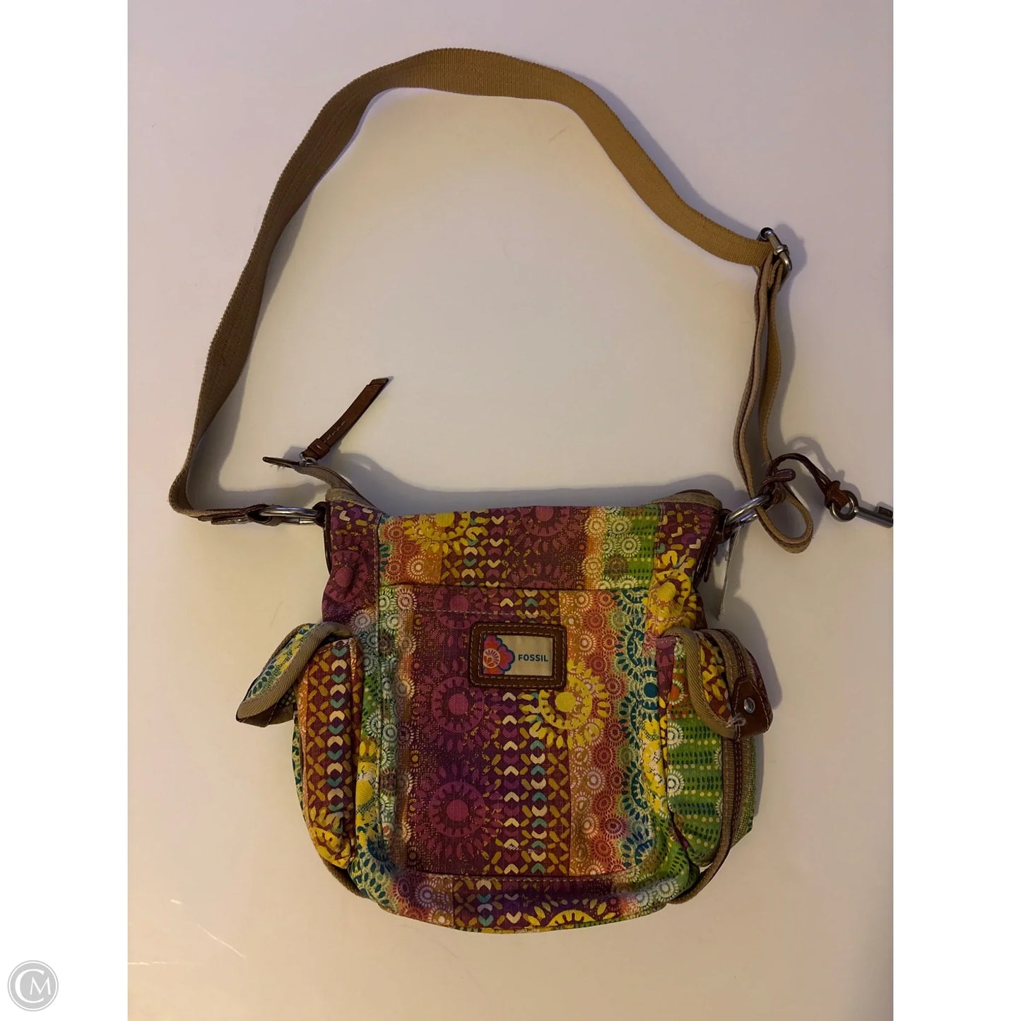 Handbag By Fossil, Size: Medium