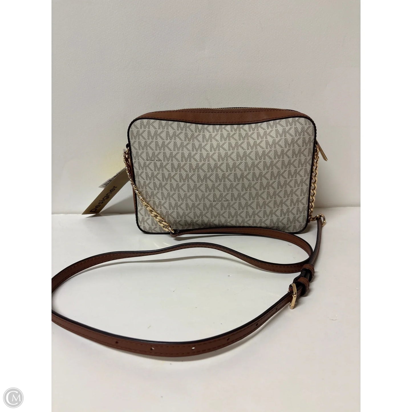 Crossbody Designer By Michael Kors, Size: Medium