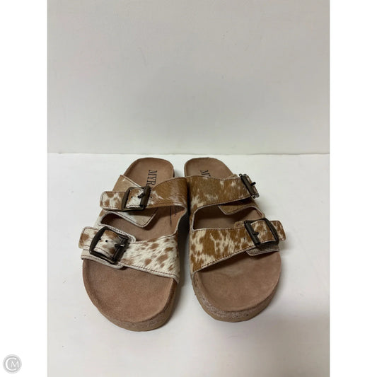Sandals Flats By Myra In Brown, Size: 9