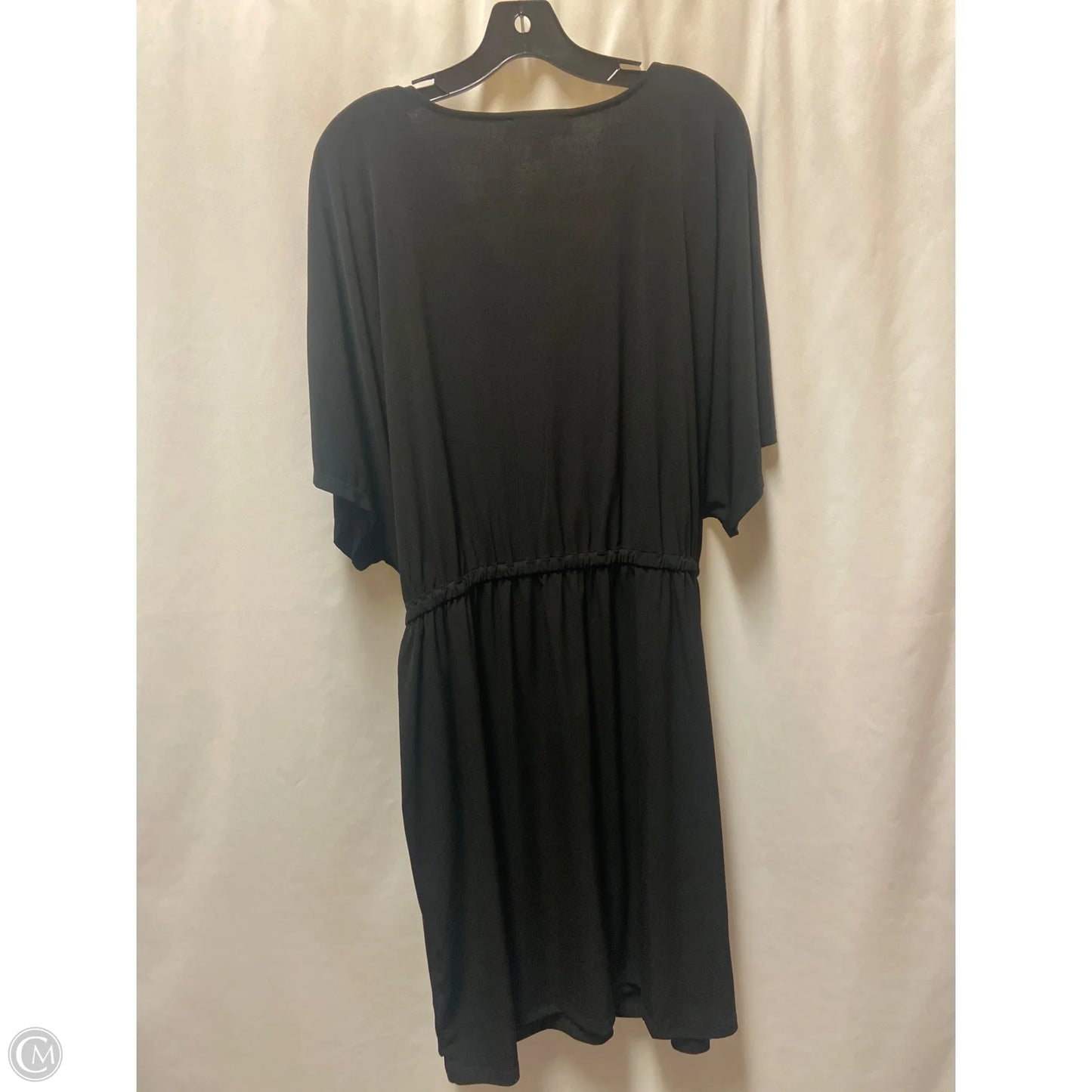 Dress Casual Midi By Michael By Michael Kors In Black, Size: 3x