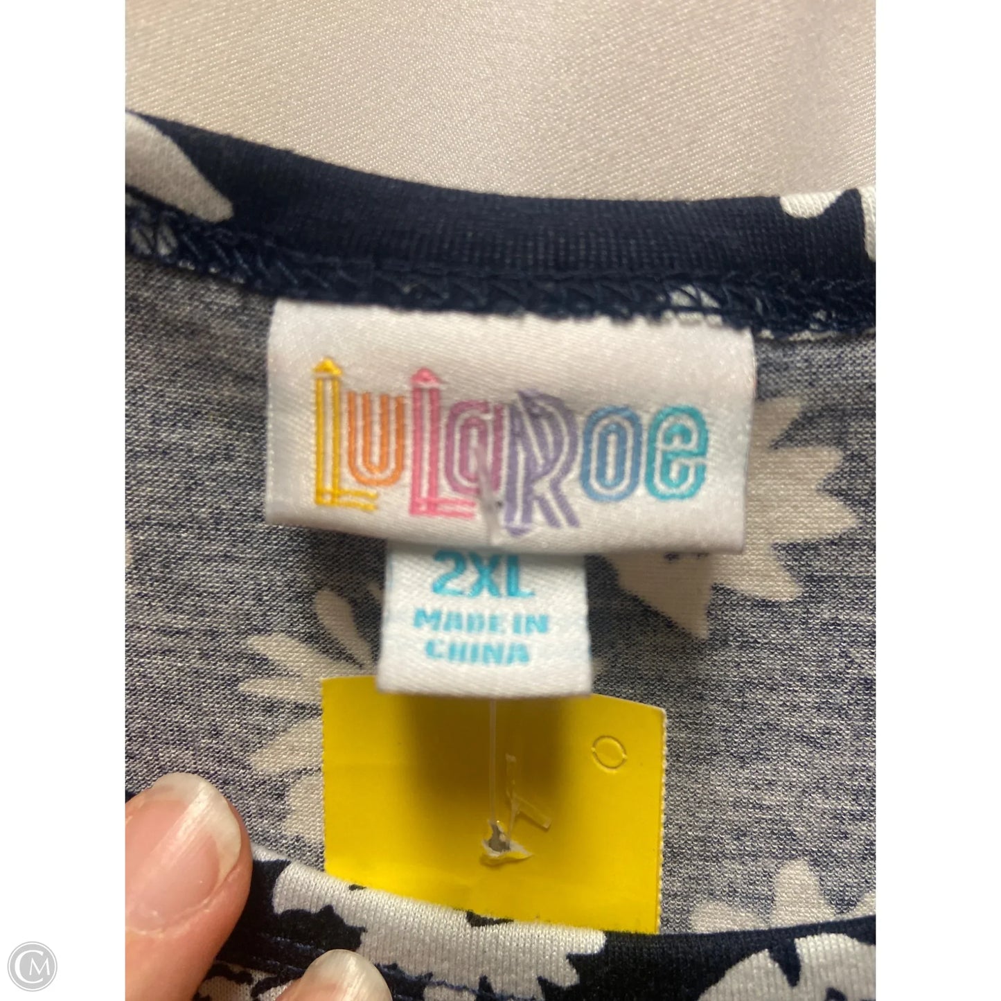 Dress Casual Midi By Lularoe In Navy, Size: 2x