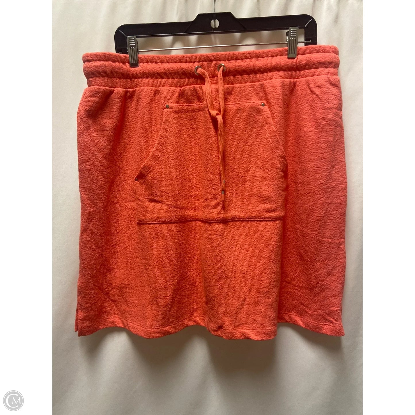 Skort By Clothes Mentor In Coral, Size: L