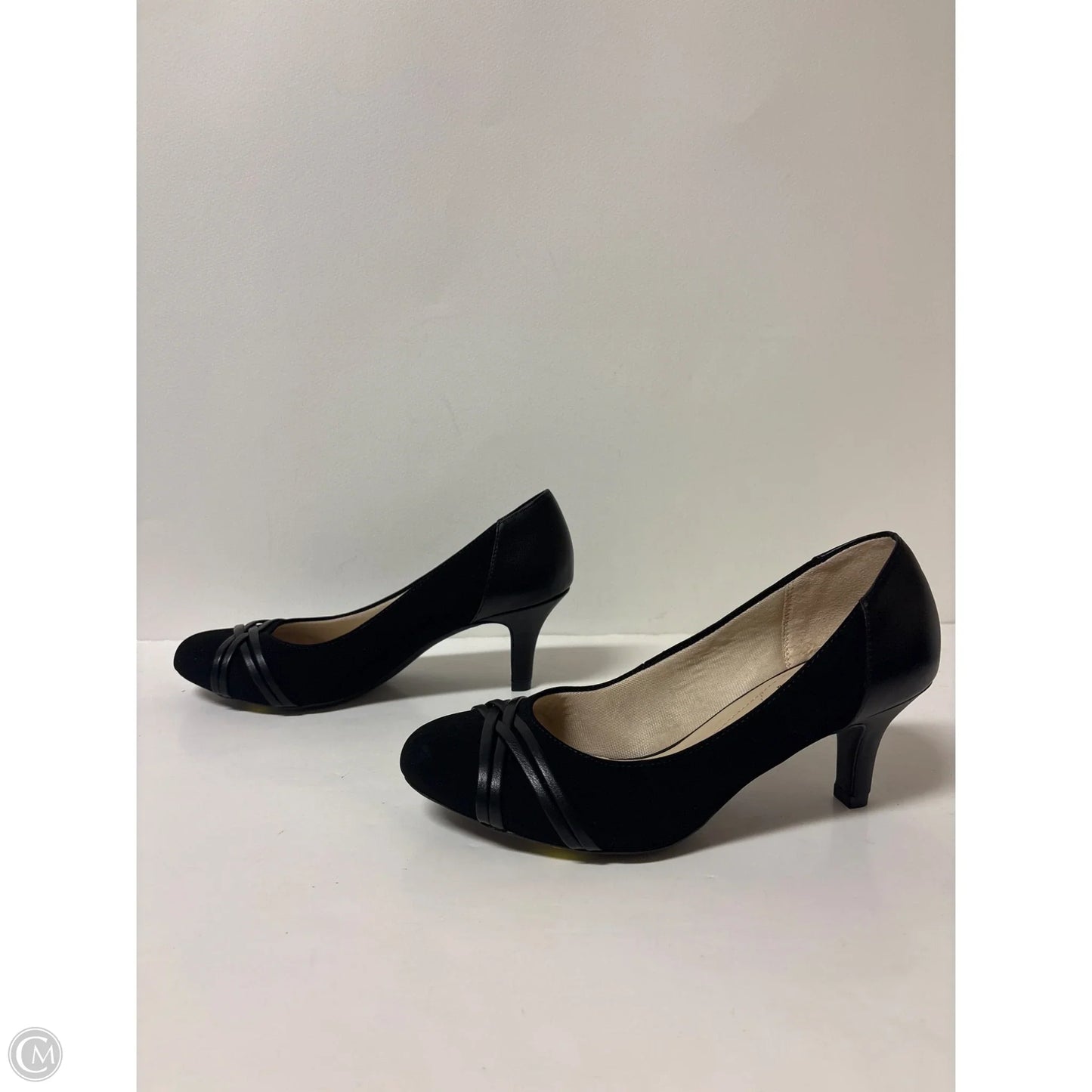 Shoes Heels Kitten By Life Stride In Black, Size: 7