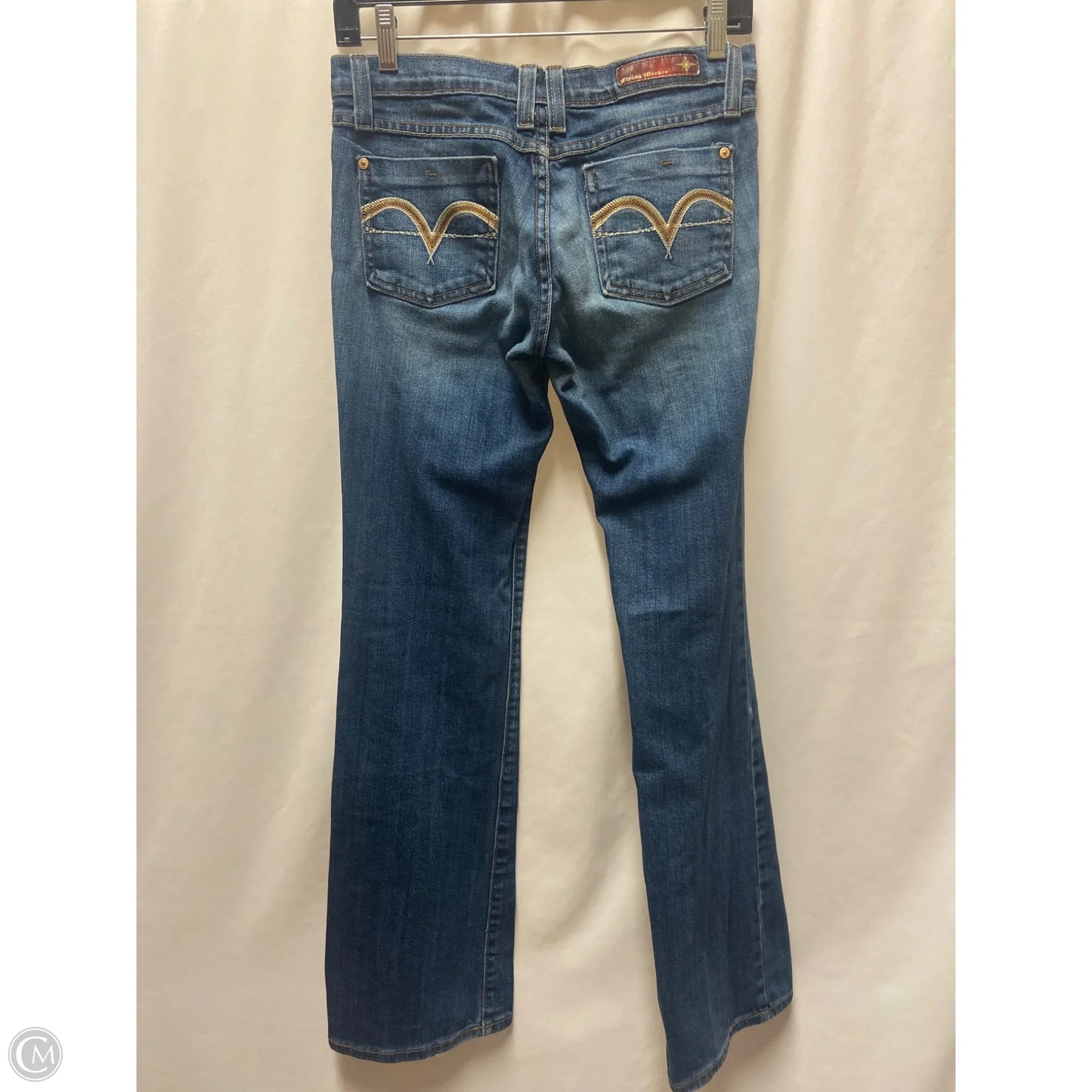 Jeans Boot Cut By Flying Monkey In Blue Denim, Size: 6