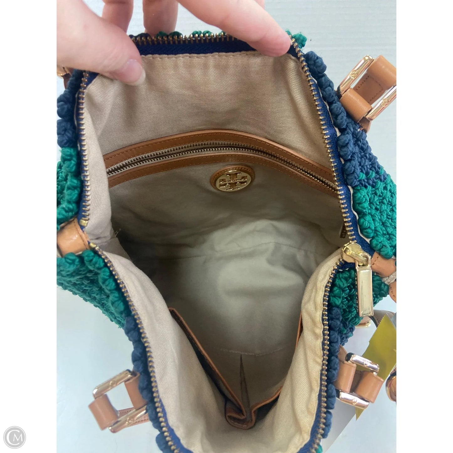 Handbag Designer By Tory Burch, Size: Large