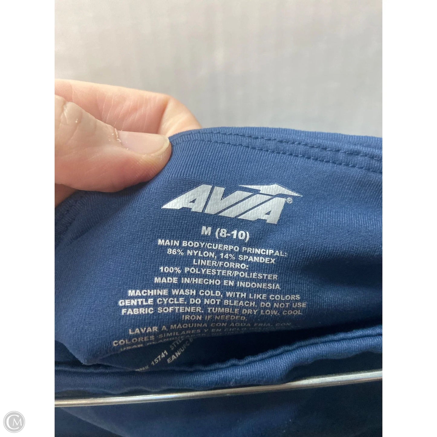Athletic Shorts By Avia In Navy, Size: M