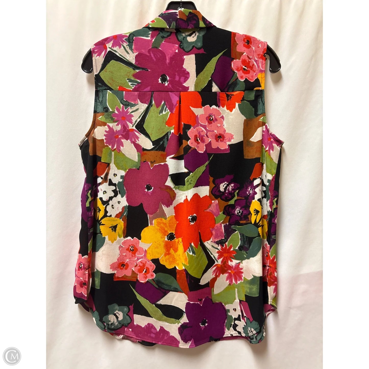 Top Sleeveless By Investments In Purple, Size: S