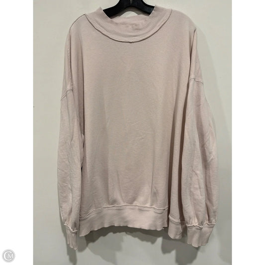 Sweatshirt Crewneck By We The Free In Pink, Size: L
