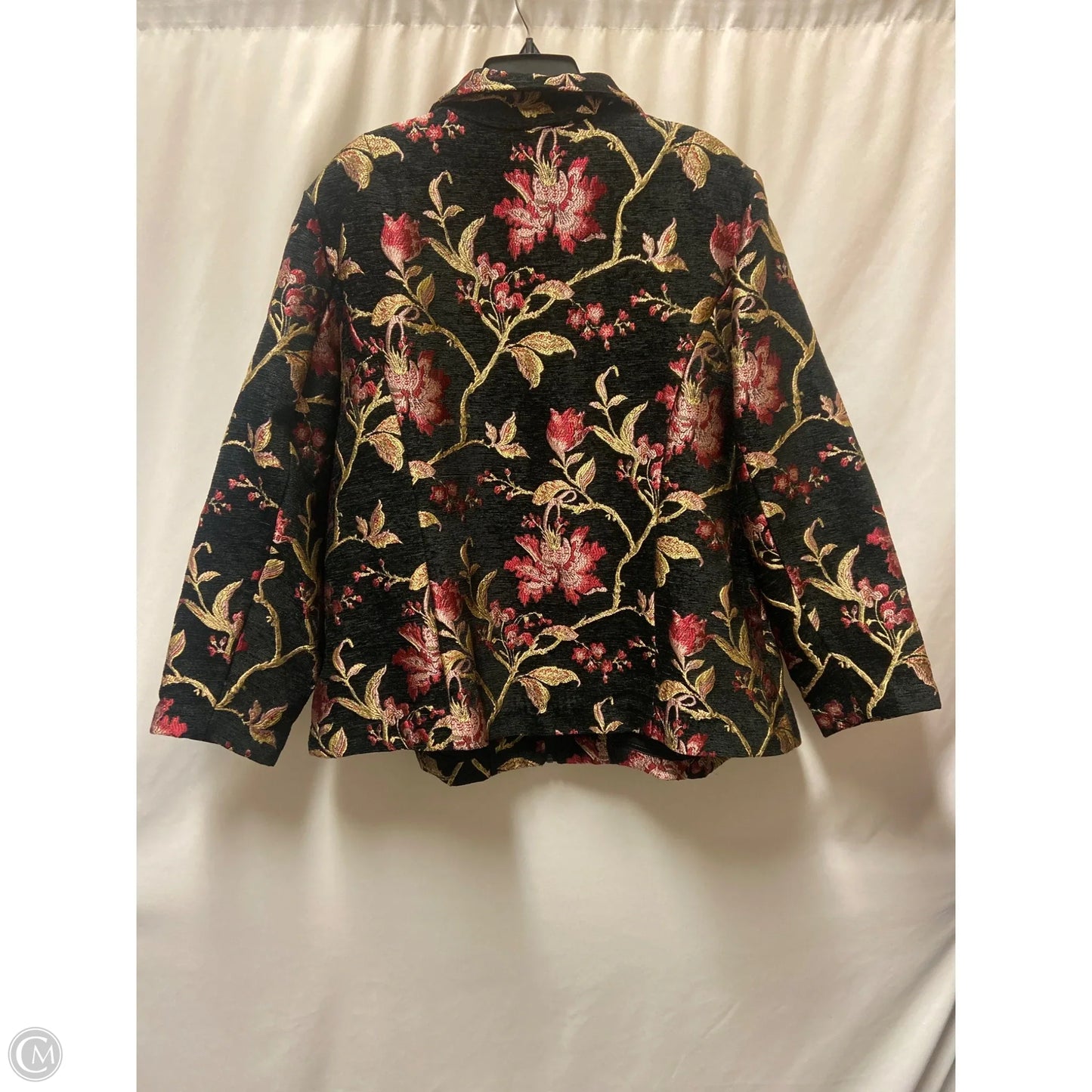 Coat Other By Susan Graver In Black, Size: 4x