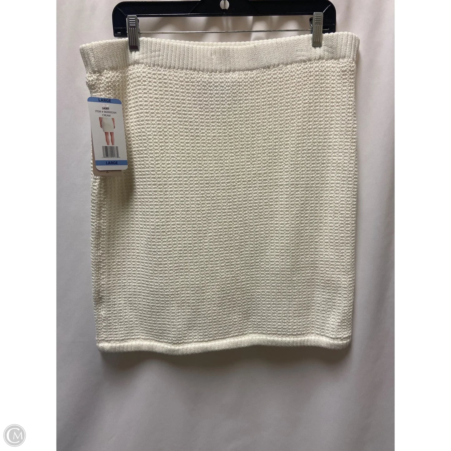 Skirt Suit 2pc By French Connection In White, Size: L