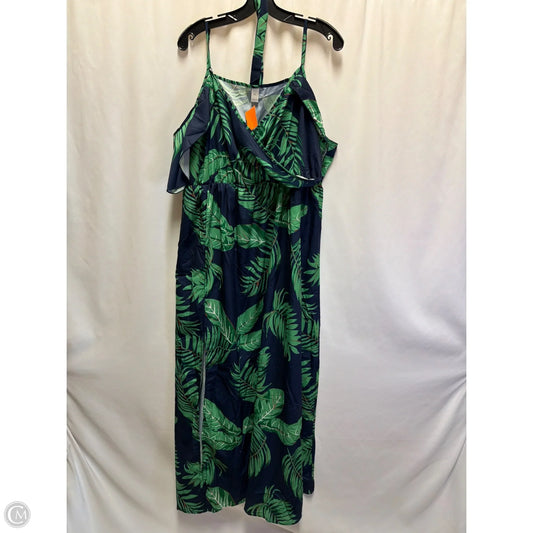 Dress Casual Maxi By Clothes Mentor In Navy, Size: 2x