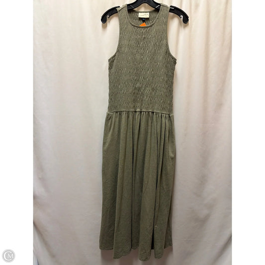 Dress Casual Maxi By Universal Thread In Green, Size: L