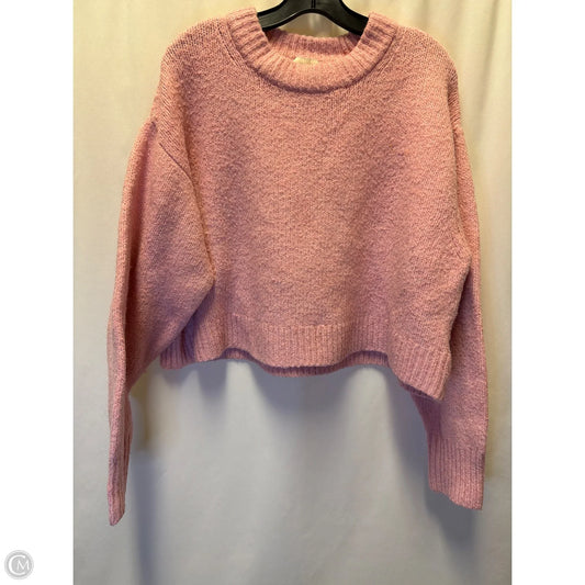 Sweater By H&m In Pink, Size: Xxl