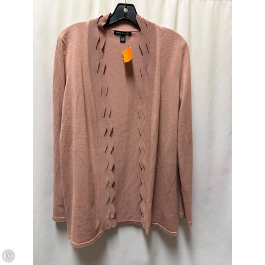 Cardigan By Cable And Gauge In Pink, Size: M