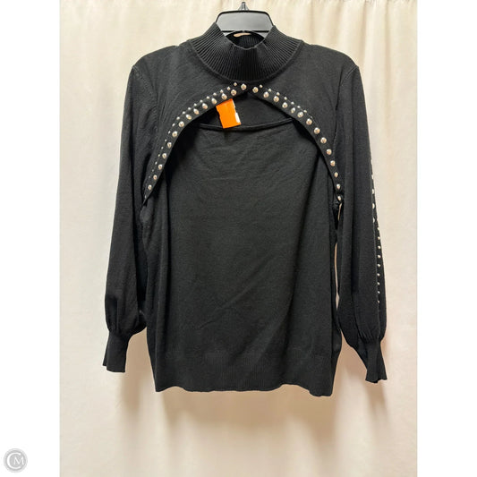 Sweater By Clothes Mentor In Black, Size: 2x