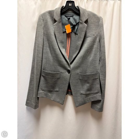 Blazer By Banana Republic In Grey, Size: M