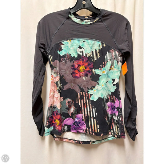 Athletic Top Long Sleeve Crewneck By Calia In Grey, Size: Xs