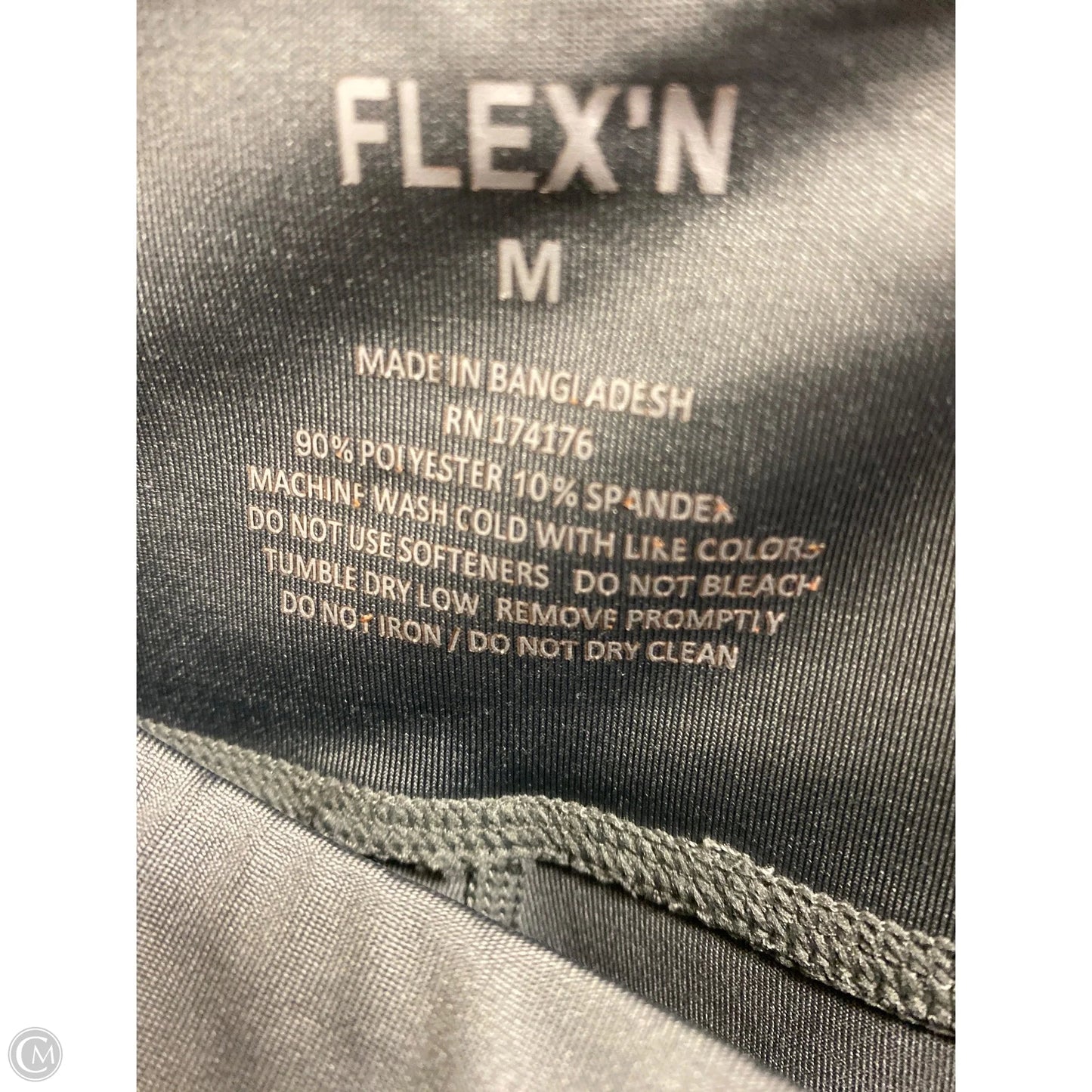 Athletic Leggings By Clothes Mentor In Grey, Size: M