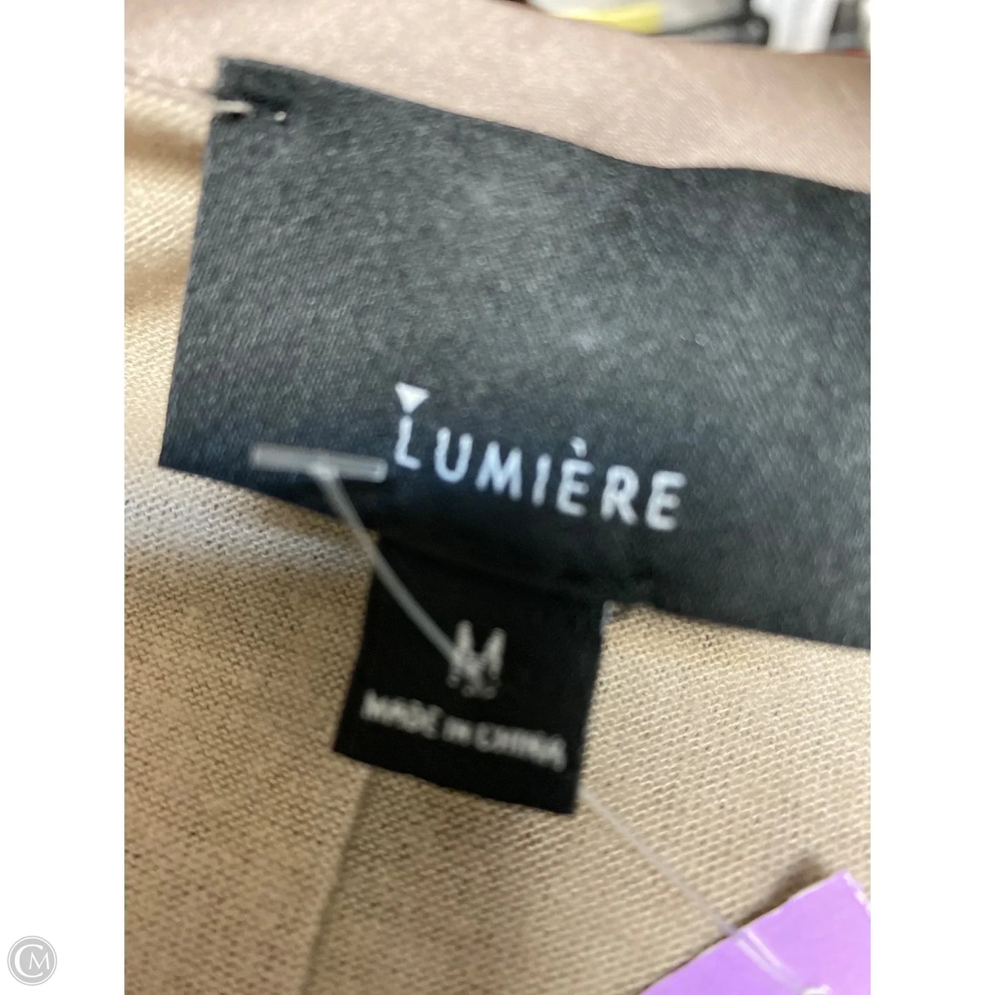 Cardigan By Lumiere In Grey, Size: M