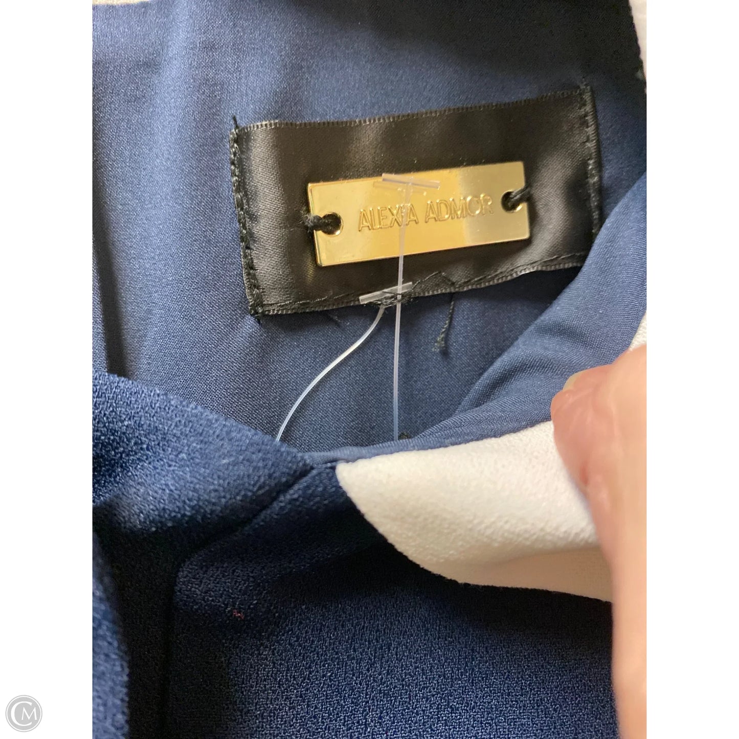 Dress Casual Maxi By Alexia Admor In Navy, Size: M