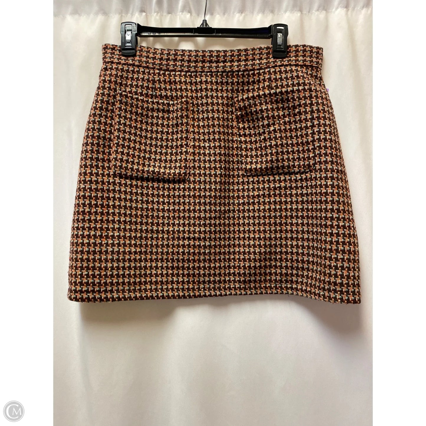 Skirt Midi By Modcloth In Brown, Size: 12