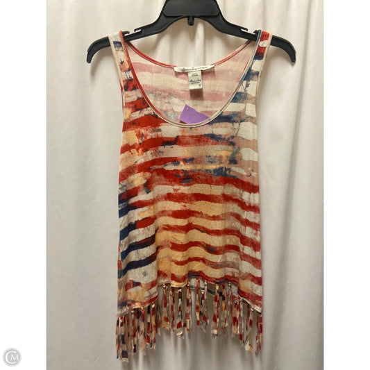 Top Sleeveless By American Rag In Red, Size: S